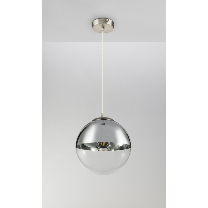Globo - Lestenec na vrvici 1xE27/40W/230V pr. 25 cm