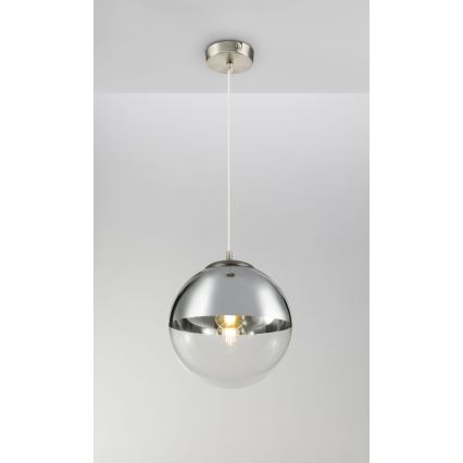 Globo - Lestenec na vrvici 1xE27/40W/230V pr. 30 cm