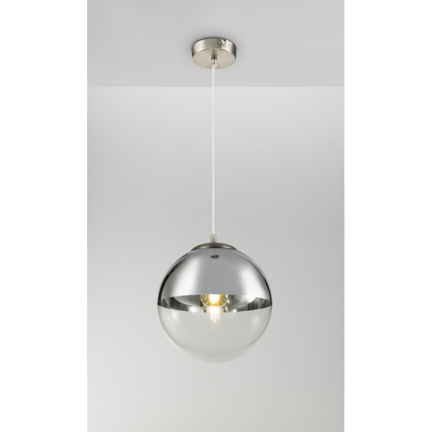 Globo - Lestenec na vrvici 1xE27/40W/230V pr. 30 cm