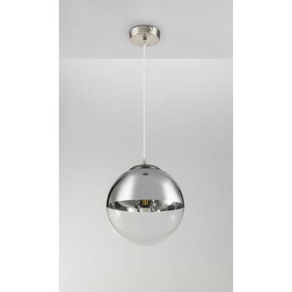 Globo - Lestenec na vrvici 1xE27/40W/230V pr. 30 cm