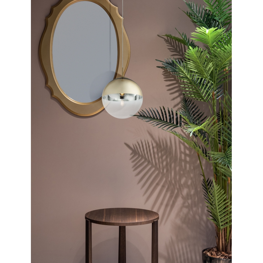 Globo - Lestenec na vrvici 1xE27/40W/230V pr. 30 cm