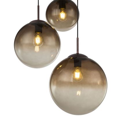 Globo - Lestenec na vrvici 3xE27/40W/230V pr. 51 cm