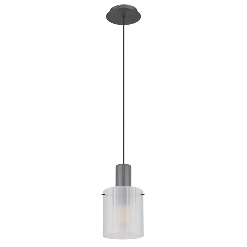 Globo - Lestenec na vrvici 1xE27/40W/230V pr. 18 cm bela