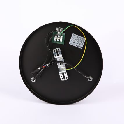 Globo - Nadgradni lestenec 3xE27/40W/230V pr. 40,5 cm črna