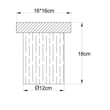 Globo - Stropna svetilka 1xE27/40W/230V
