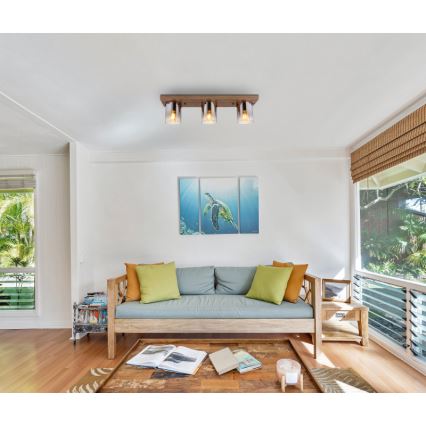 Globo - Stropna svetilka 3xE27/40W/230V