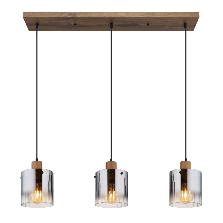 Globo - Lestenec na kablu 3xE27/60W/230V