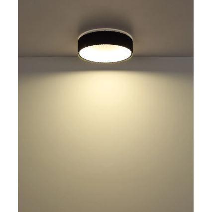 Globo - LED stropna svetilka LED/45W/230V 2700/4000/6000K Ø 46 cm črna