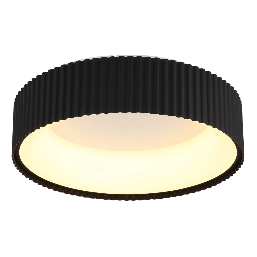 Globo - LED stropna svetilka LED/45W/230V 2700/4000/6000K Ø 46 cm črna
