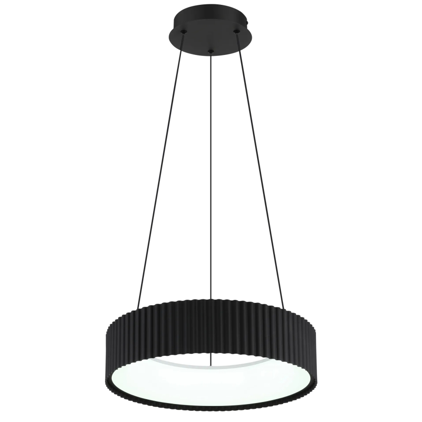 Globo - LED lestenec na kablu LED/45W/230V 2700/4000/6000K, premer 46 cm, črna