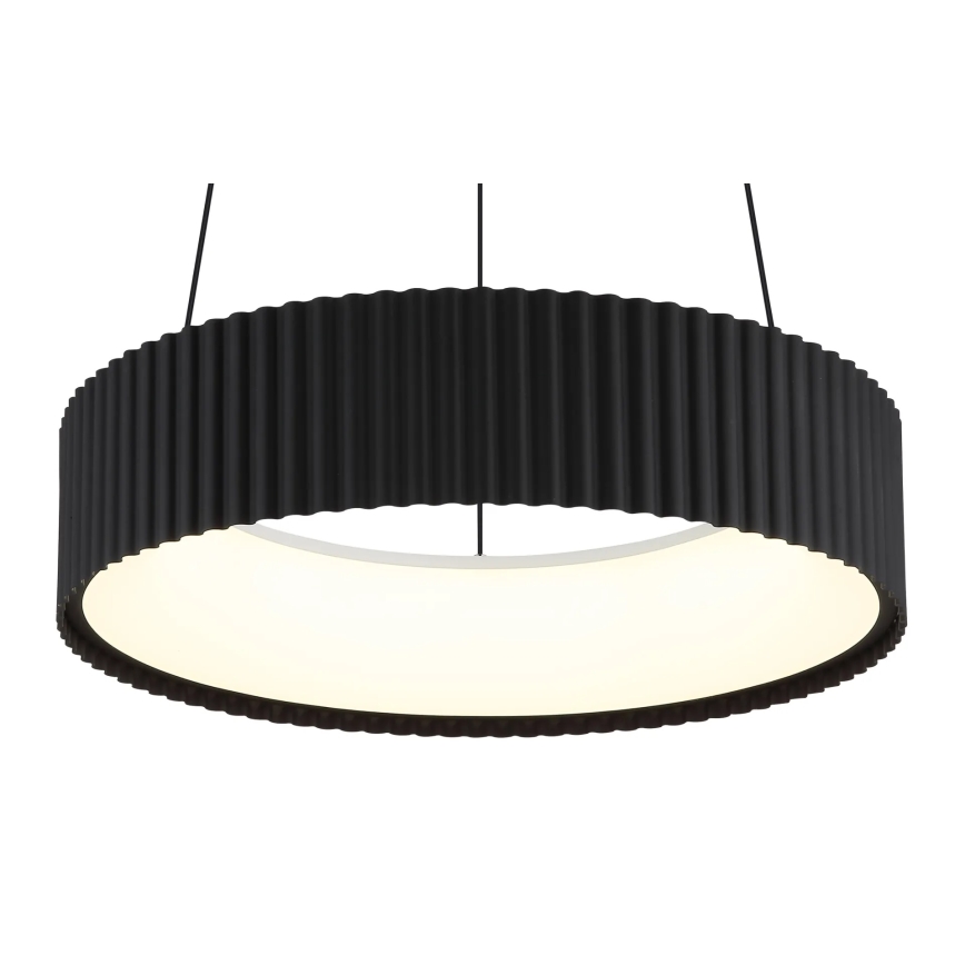 Globo - LED lestenec na kablu LED/45W/230V 2700/4000/6000K, premer 46 cm, črna