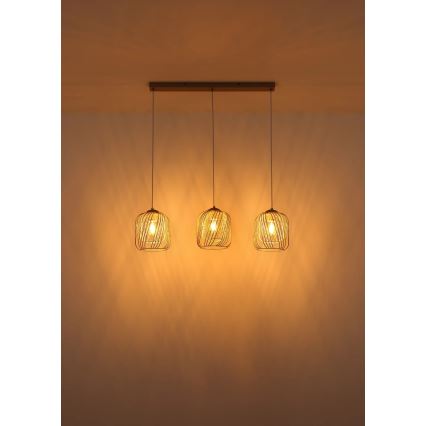 Globo - Lestenec na kablu 3xE27/40W/230V