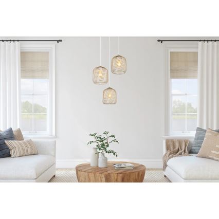 Globo - Lestenec na tankem kablu 3xE27/40W/230V