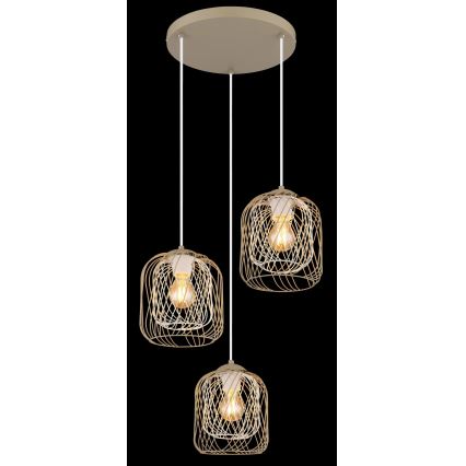 Globo - Lestenec na tankem kablu 3xE27/40W/230V