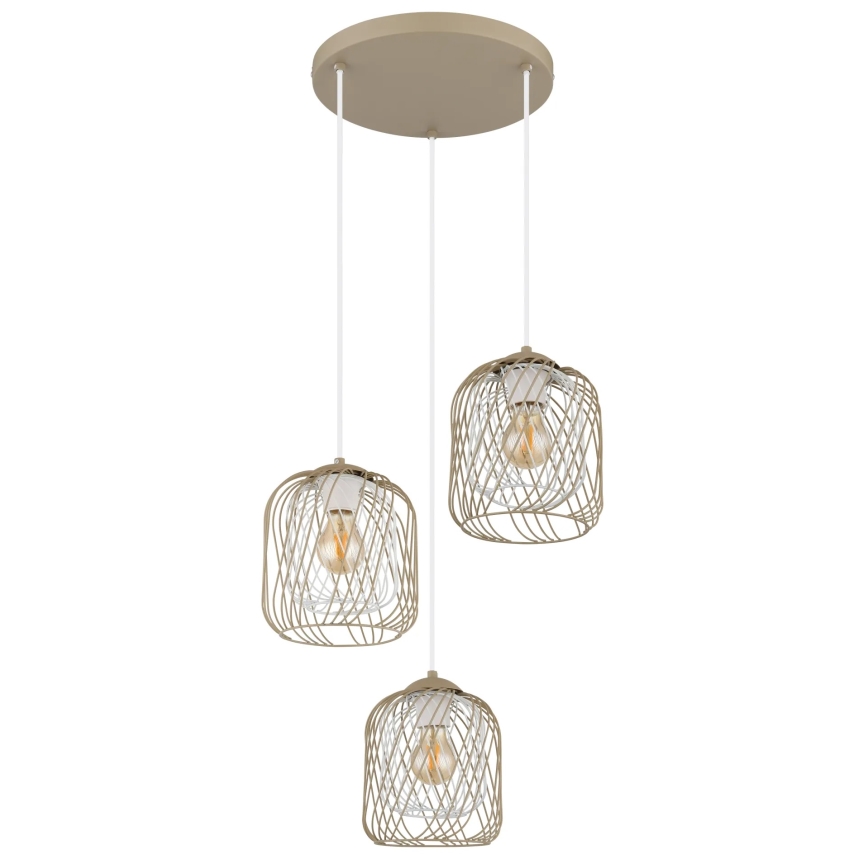 Globo - Lestenec na tankem kablu 3xE27/40W/230V
