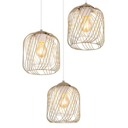 Globo - Lestenec na tankem kablu 3xE27/40W/230V