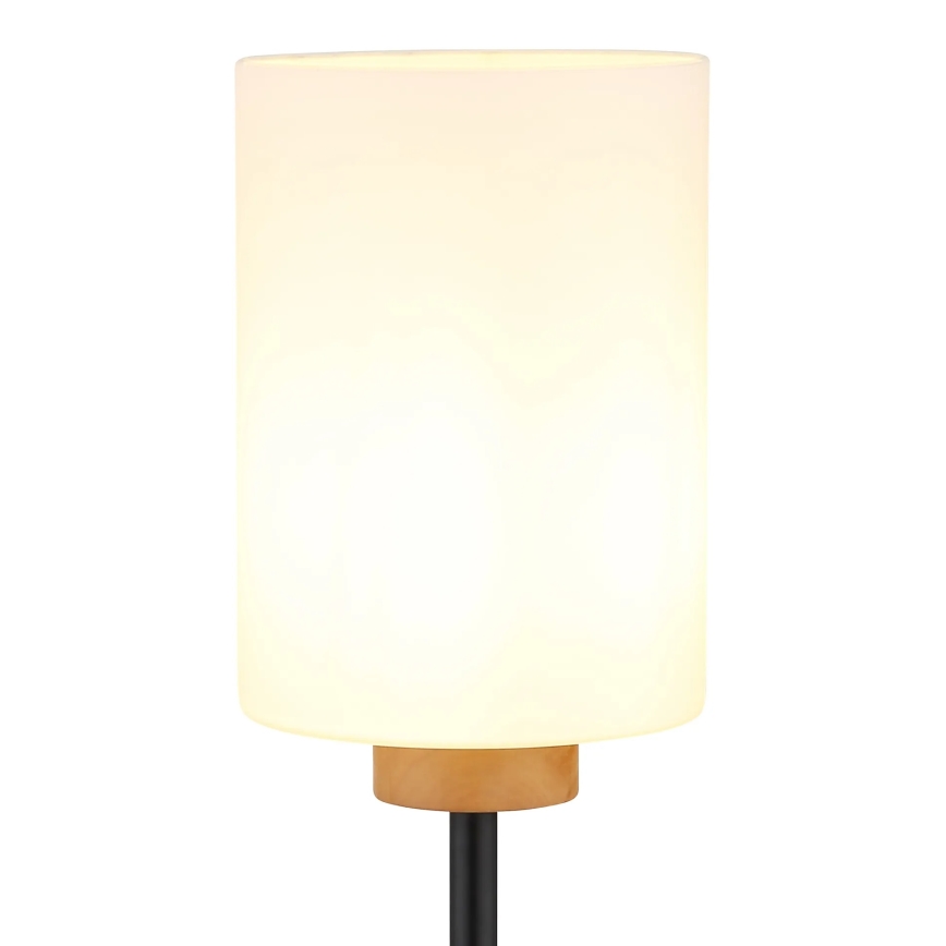 Globo - talna svetilka 1xE27/60W/230V črna/bela