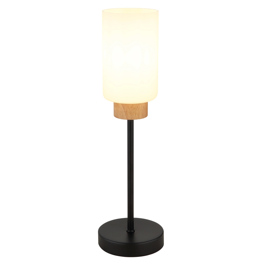Globo - Namizna svetilka 1xE27/60W/230V črna/bela