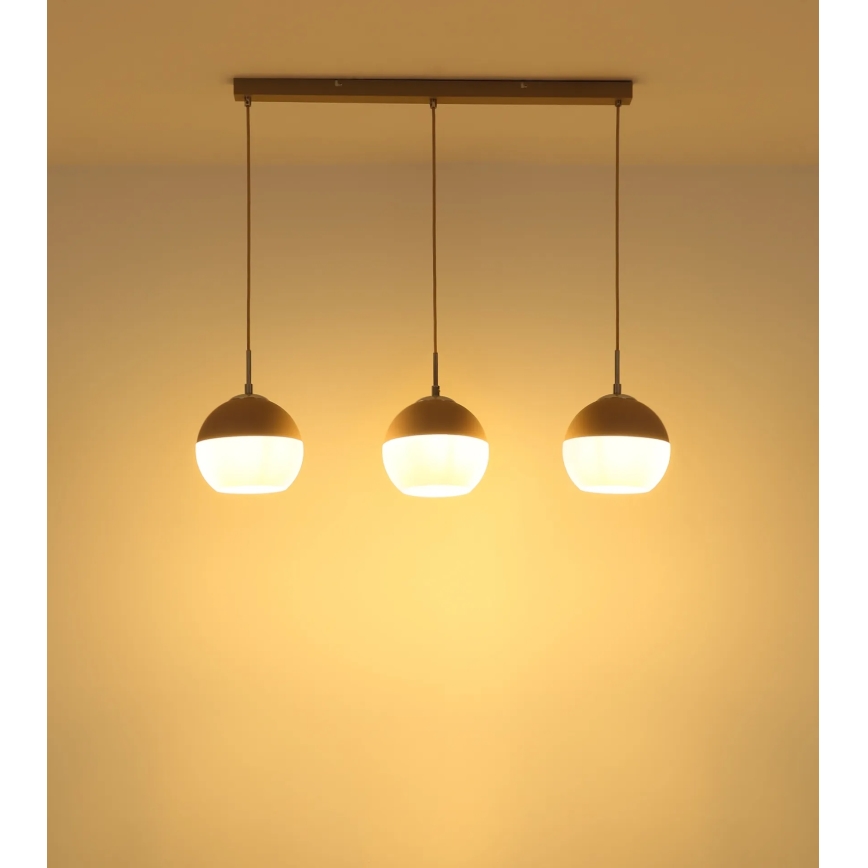 Globo - Lestenec na kablu 3xE27/60W/230V