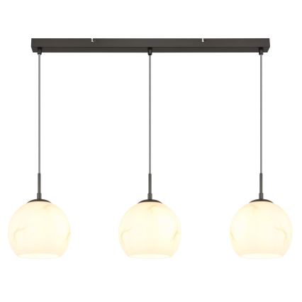 Globo - Viseča svetilka na kablu 3xE27/60W/230V