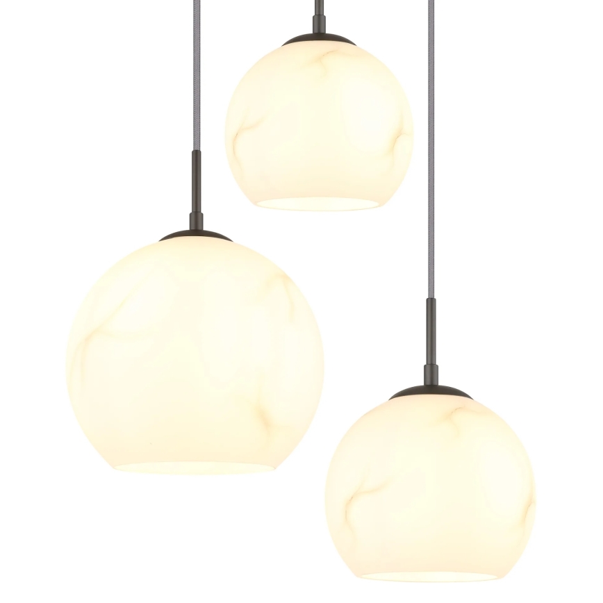 Globo - viseči lestenec na kablu, 5xE27/60W/230V, premer 75 cm