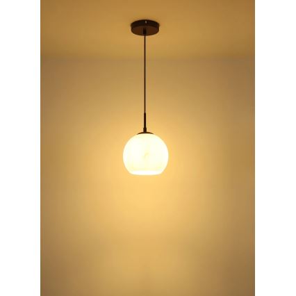 Globo - viseča svetilka na kablu 1xE27/60W/230V, premer 20 cm