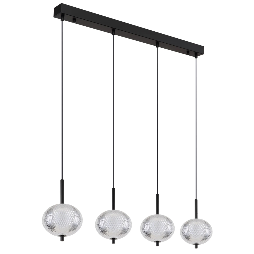 Globo - LED Lestenec na vrvici 4xLED/5,75W/230V 3000/4500/6500K