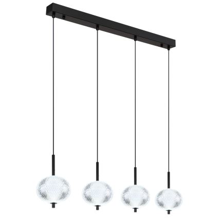 Globo - LED Lestenec na vrvici 4xLED/5,75W/230V 3000/4500/6500K