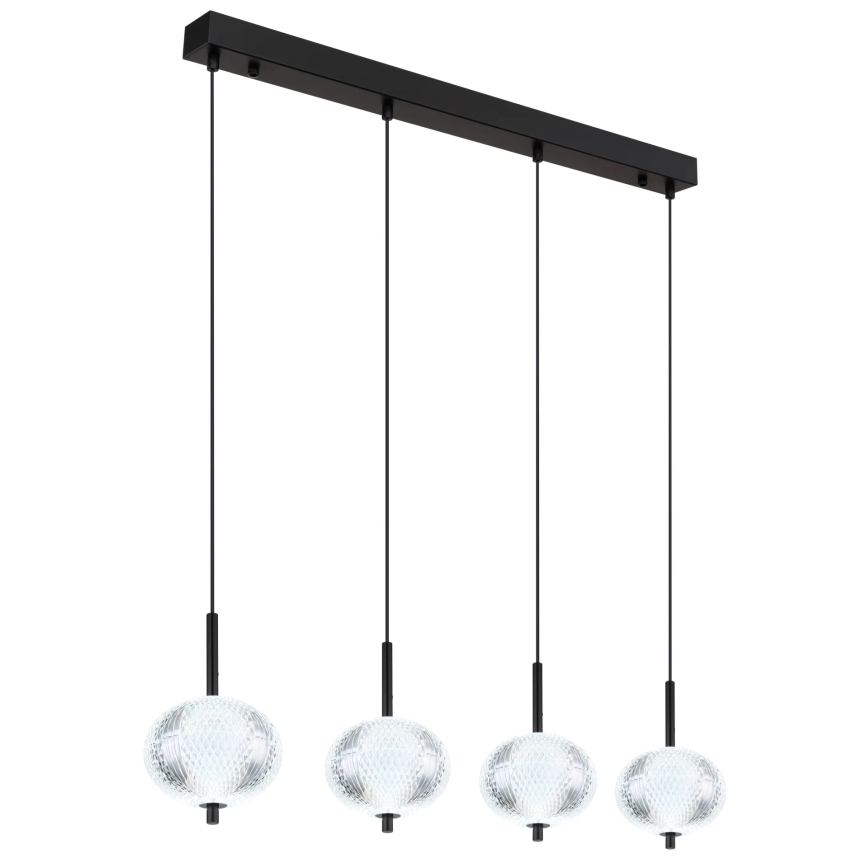 Globo - LED Lestenec na vrvici 4xLED/5,75W/230V 3000/4500/6500K