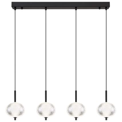 Globo - LED Lestenec na vrvici 4xLED/5,75W/230V 3000/4500/6500K