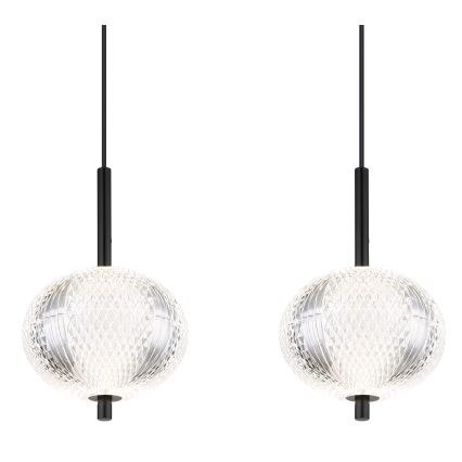 Globo - LED Lestenec na vrvici 4xLED/5,75W/230V 3000/4500/6500K