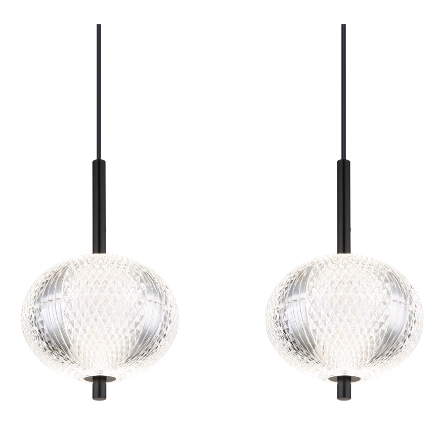 Globo - LED Lestenec na vrvici 4xLED/5,75W/230V 3000/4500/6500K