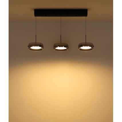 Globo - LED lestenec na vrvici LED/30W/230V 3000K