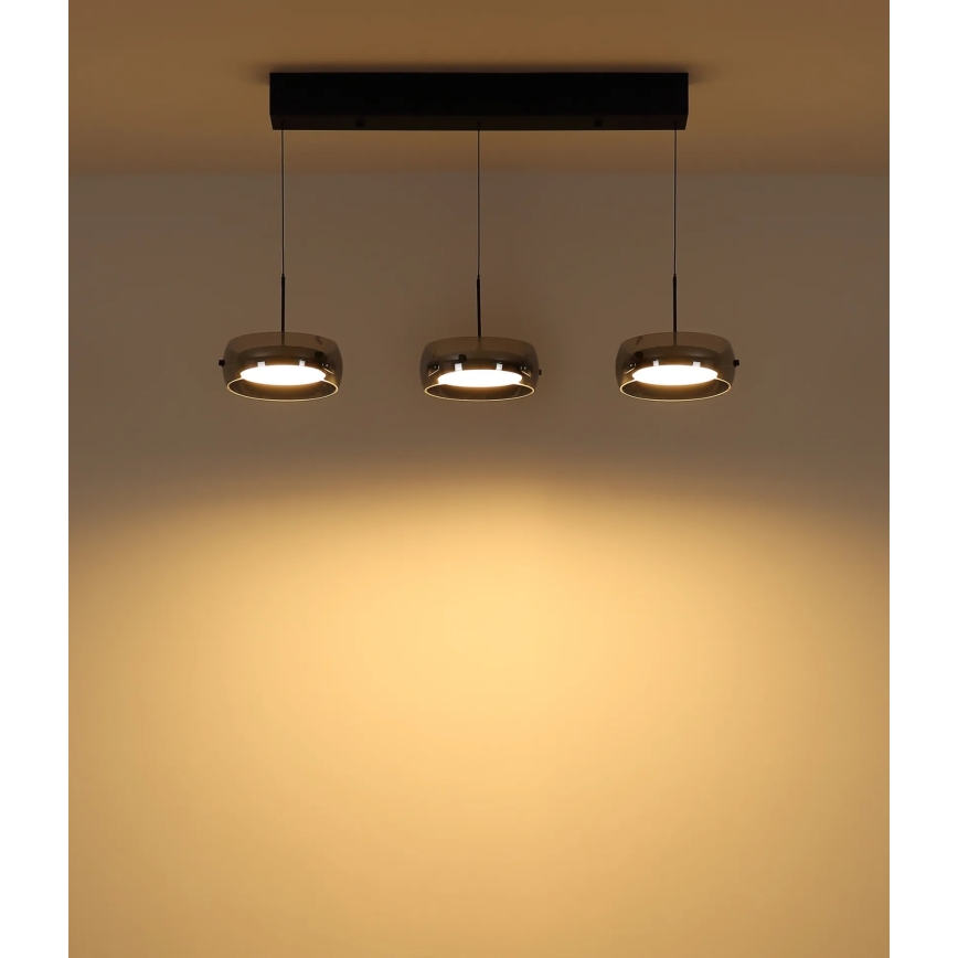 Globo - LED lestenec na vrvici LED/30W/230V 3000K