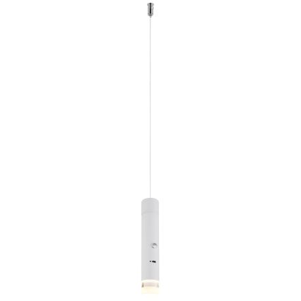 Globo - LED zatemnjevalno svetilo na dotik s polnjenjem 2v1 LED/2W/230/5V bela