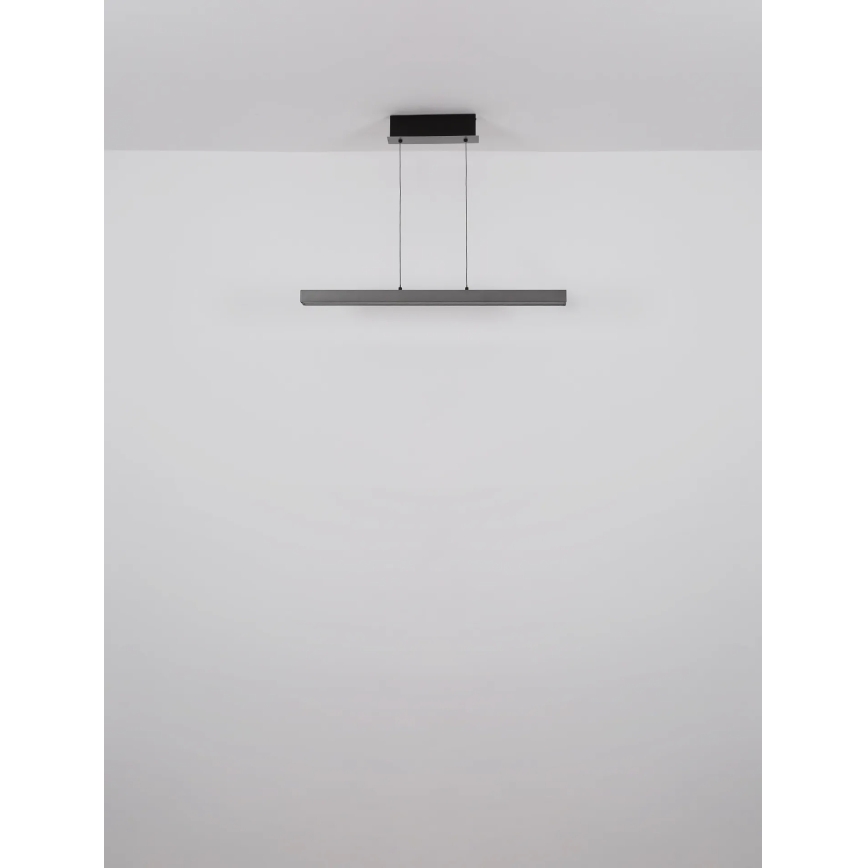Globo - LED lestenec na vrvici z zatemnitvijo na dotik LED/39W/230V 2700/4000/6000K siva