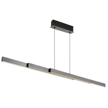 Globo - LED lestenec na vrvici z zatemnitvijo na dotik LED/39W/230V 2700/4000/6000K siva