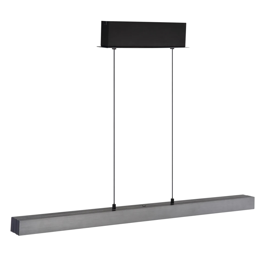 Globo - LED lestenec na vrvici z zatemnitvijo na dotik LED/39W/230V 2700/4000/6000K siva