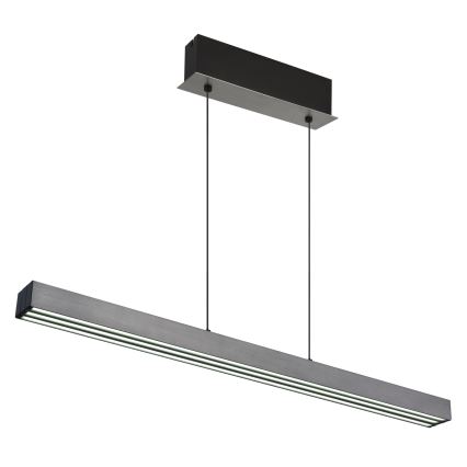 Globo - LED zatemnjevalna viseča svetilka na dotik na kablu LED/39W/230V 2700/4000/6000K matni krom