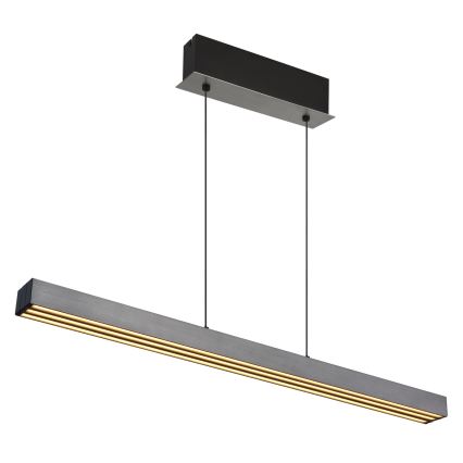 Globo - LED zatemnjevalna viseča svetilka na dotik na kablu LED/39W/230V 2700/4000/6000K matni krom