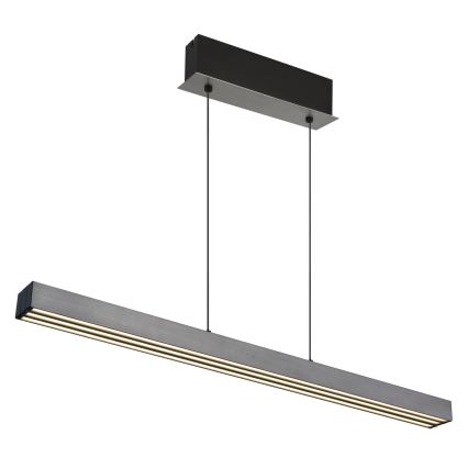 Globo - LED zatemnjevalna viseča svetilka na dotik na kablu LED/39W/230V 2700/4000/6000K matni krom