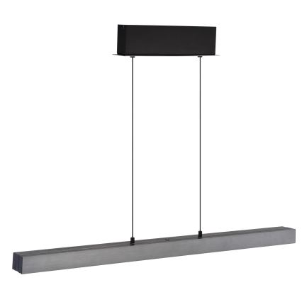 Globo - LED zatemnjevalna viseča svetilka na dotik na kablu LED/39W/230V 2700/4000/6000K matni krom