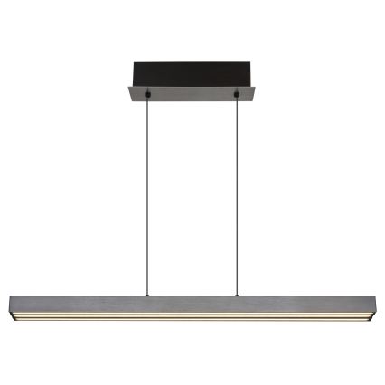 Globo - LED zatemnjevalna viseča svetilka na dotik na kablu LED/39W/230V 2700/4000/6000K matni krom