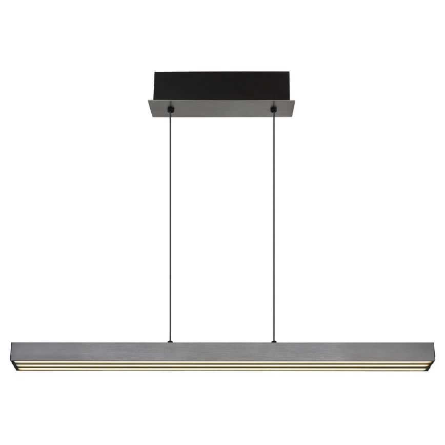 Globo - LED zatemnjevalna viseča svetilka na dotik na kablu LED/39W/230V 2700/4000/6000K matni krom