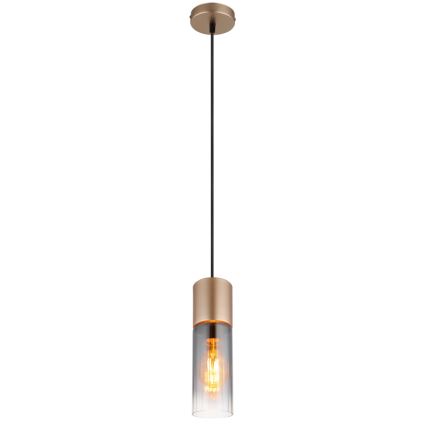 Globo - Lestenec na vrvici 1xE27/25W/230V bron pr. 10 cm