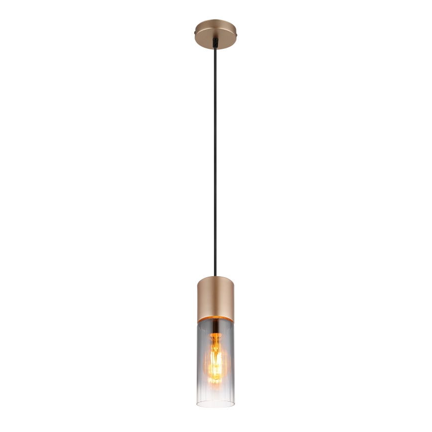 Globo - Lestenec na vrvici 1xE27/25W/230V bron pr. 10 cm