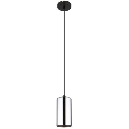 Globo - Lestenec na vrvici 1xE27/25W/230V pr. 11 cm črna