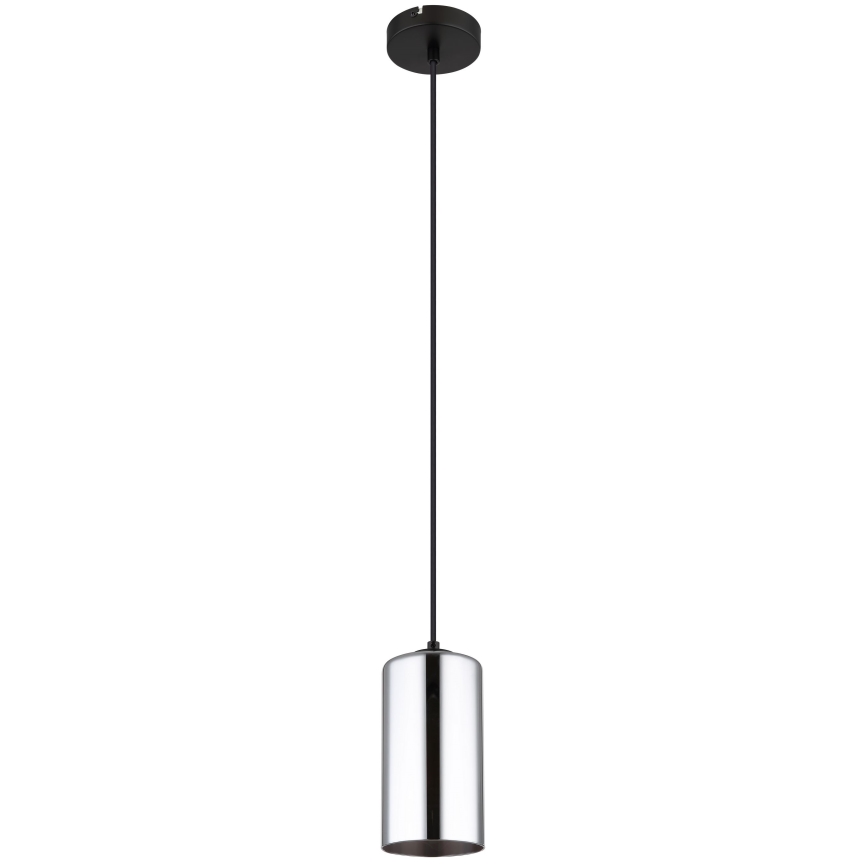 Globo - Lestenec na vrvici 1xE27/25W/230V pr. 11 cm črna