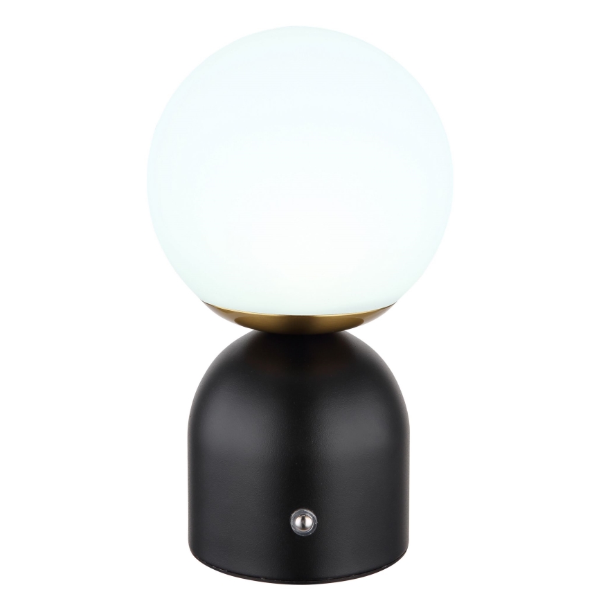 Globo - LED Zatemnitvena namizna svetilka na dotik LED/2,5W/3,7V 2700/4000/65000K 1800 mAh USB črna
