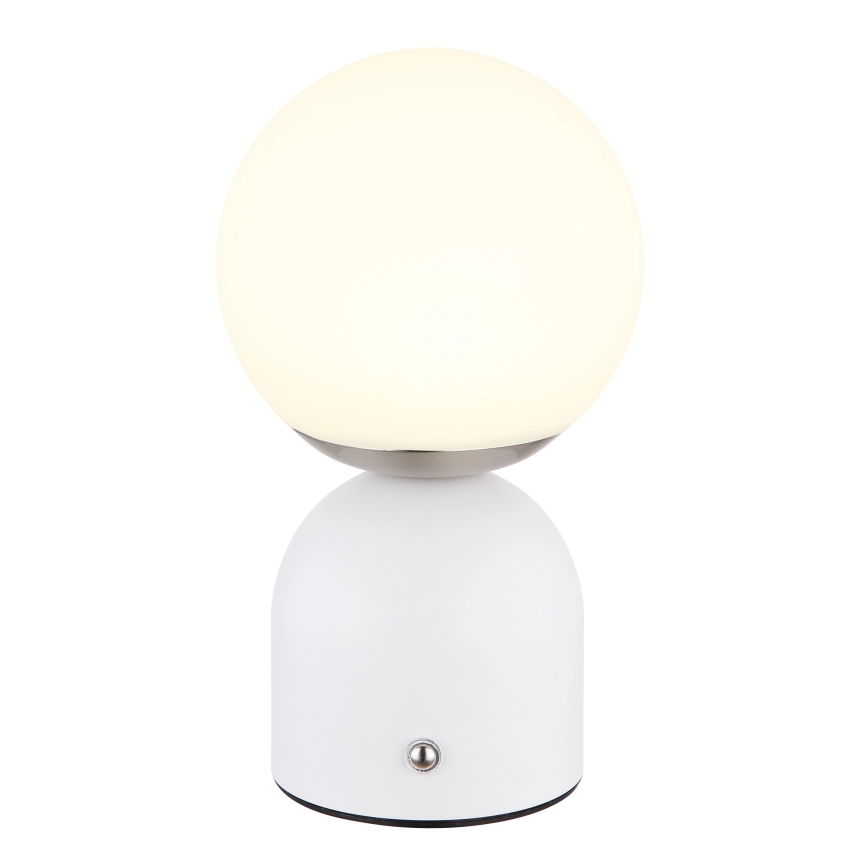 Globo - LED Zatemnitvena namizna svetilka na dotik LED/2,5W/3,7V 2700/4000/6500K 1800 mAh USB bela